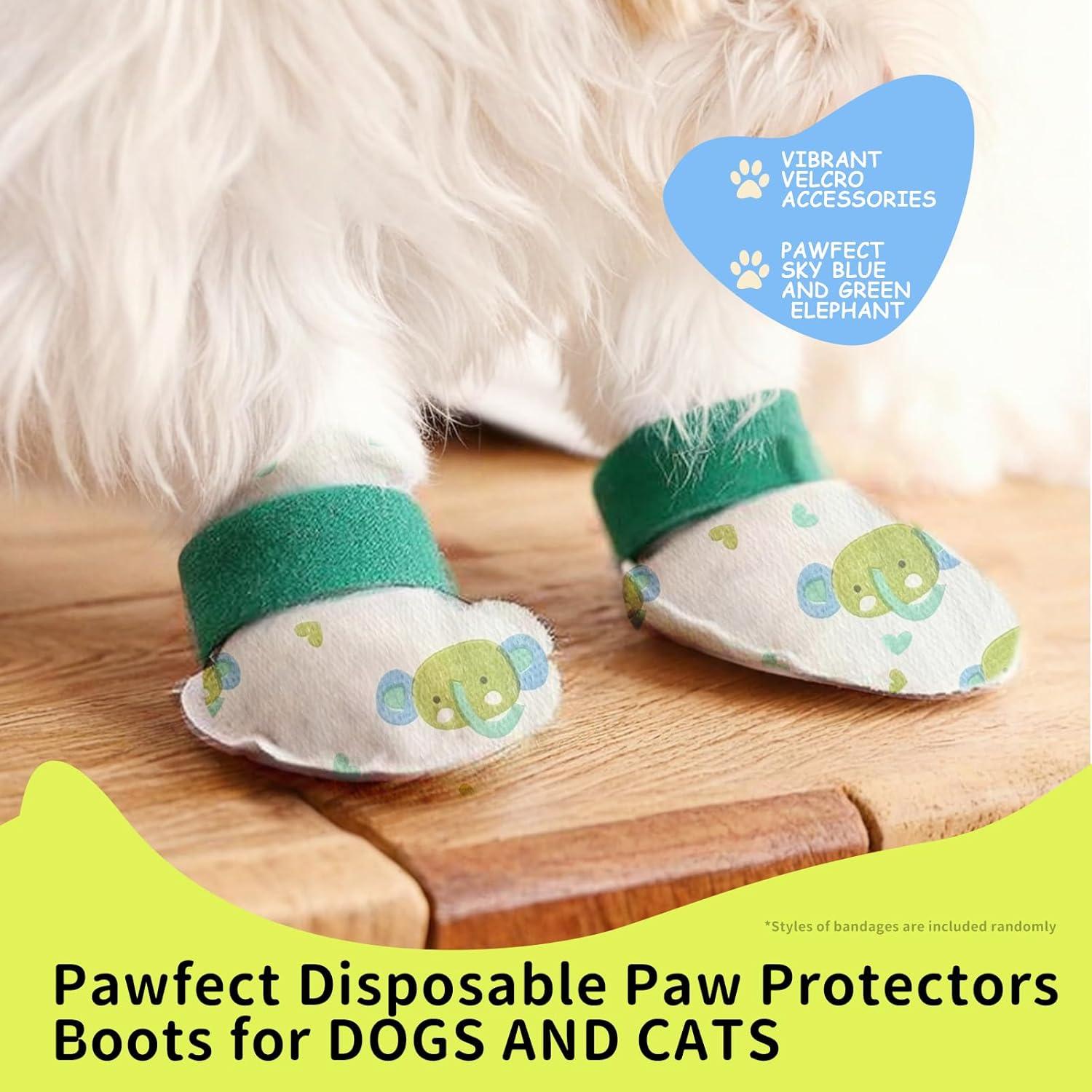Botas Desechables Impermeables Furrtripsy para Perros y Gatos - 20 Unidades