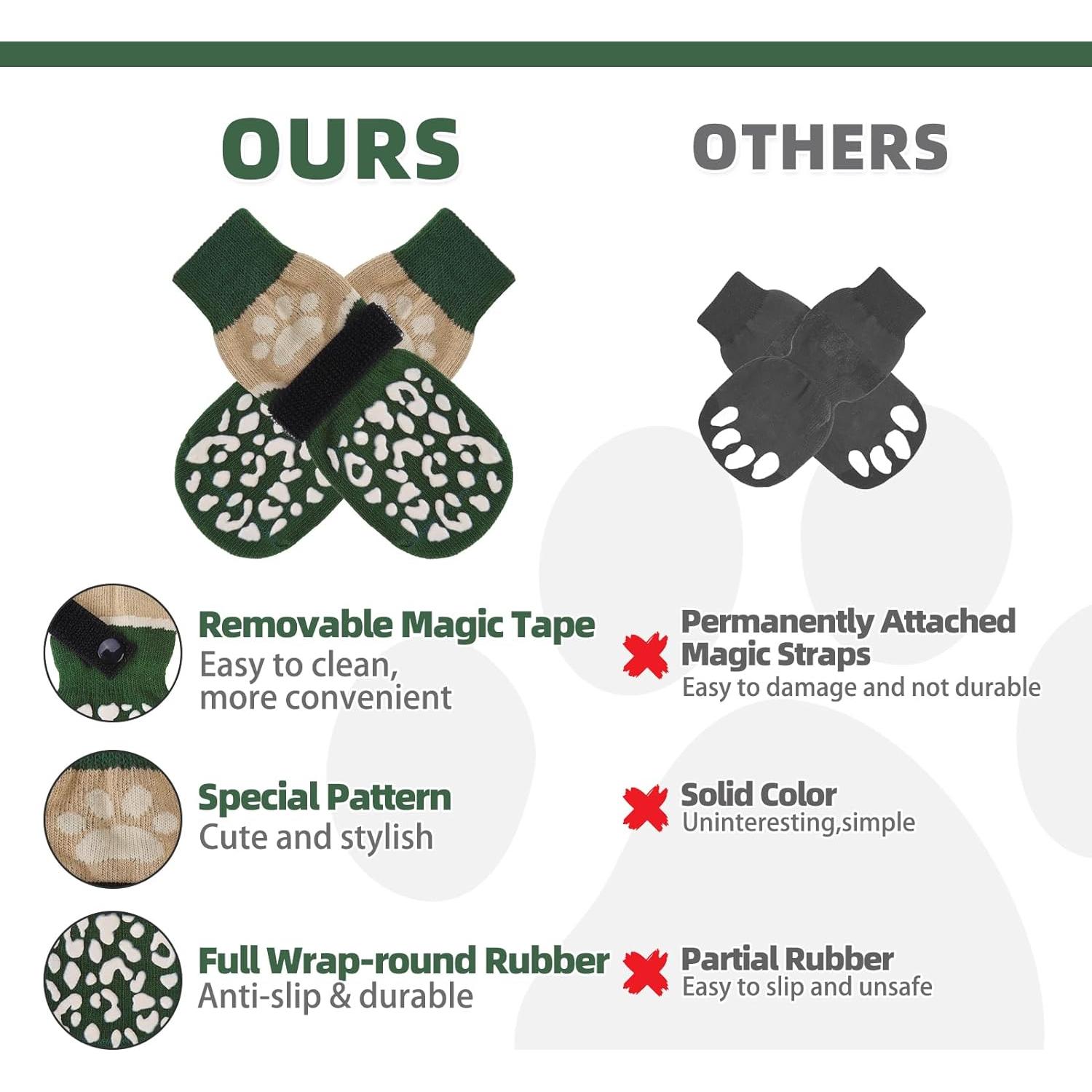 Calcetines Antideslizantes para Perros KOOLTAIL - Pequeño