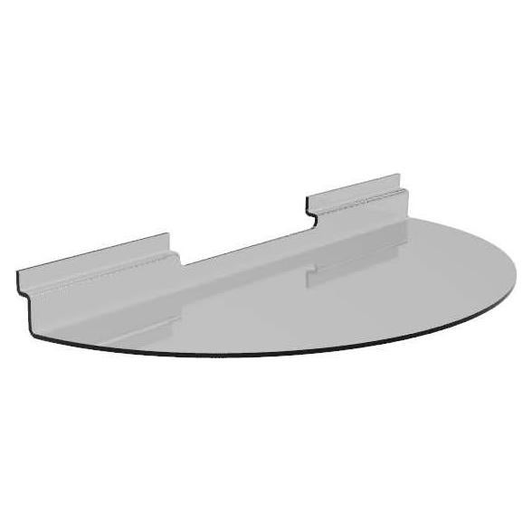Soporte de Acrílico para Slatwall FixtureDisplays 6-Pack 40.64 cm