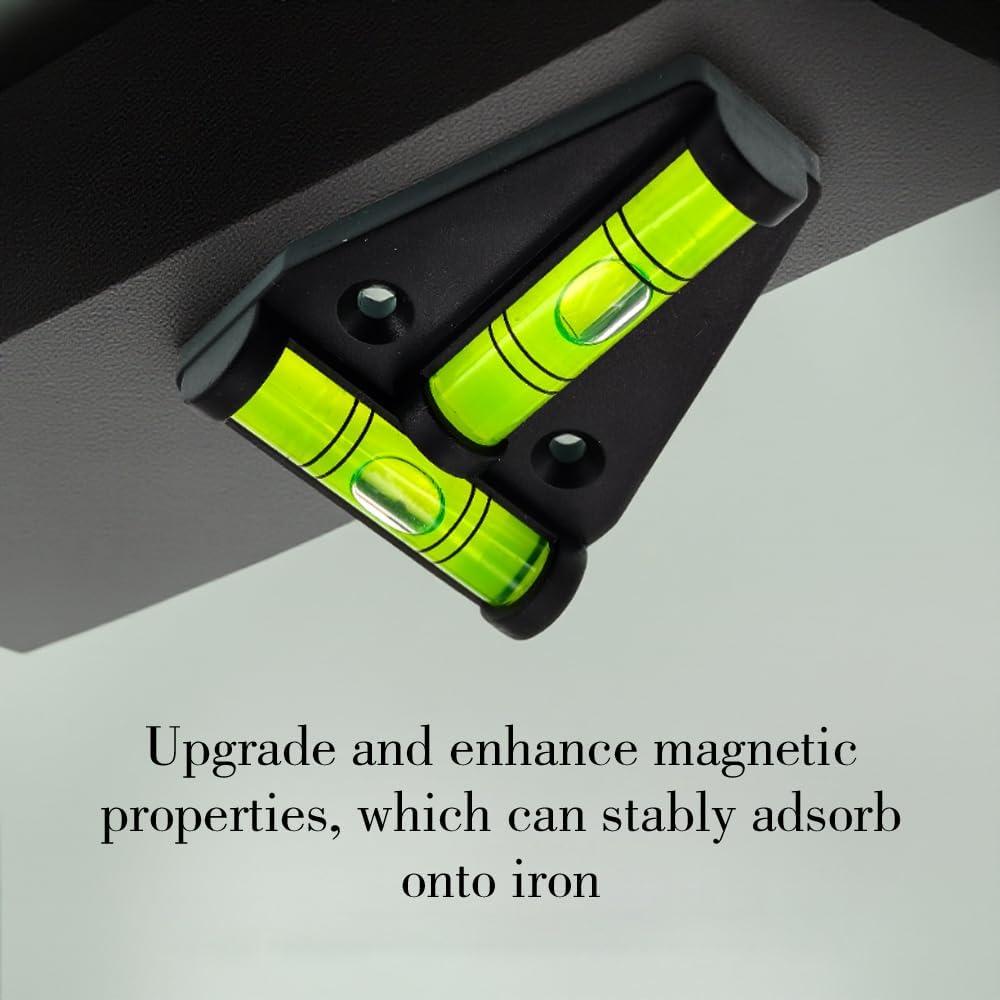 Nivel T Magnético GFNT 60mm Negro para Herramientas y Muebles