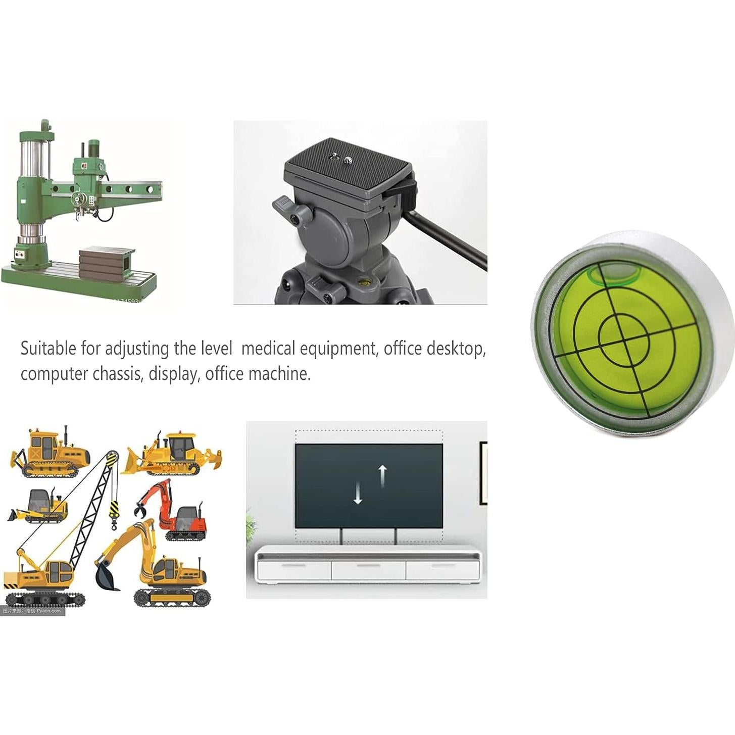 Nivel de Burbuja Chiloskit 30mm Aluminio Alta Precisión