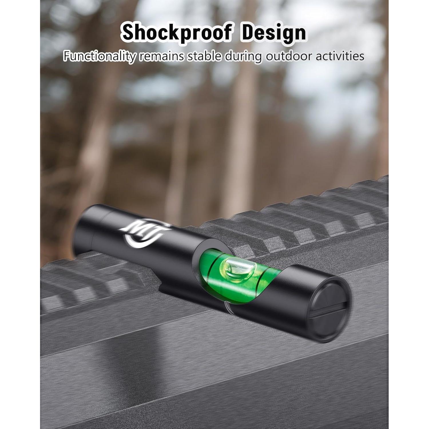 Nivel de Burbuja de Precisión MidTen para Rieles Estándar