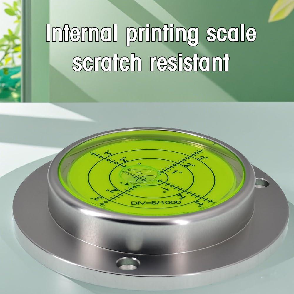 Nivel de Burbuja Horizontal The Yan He 90mm Aluminio