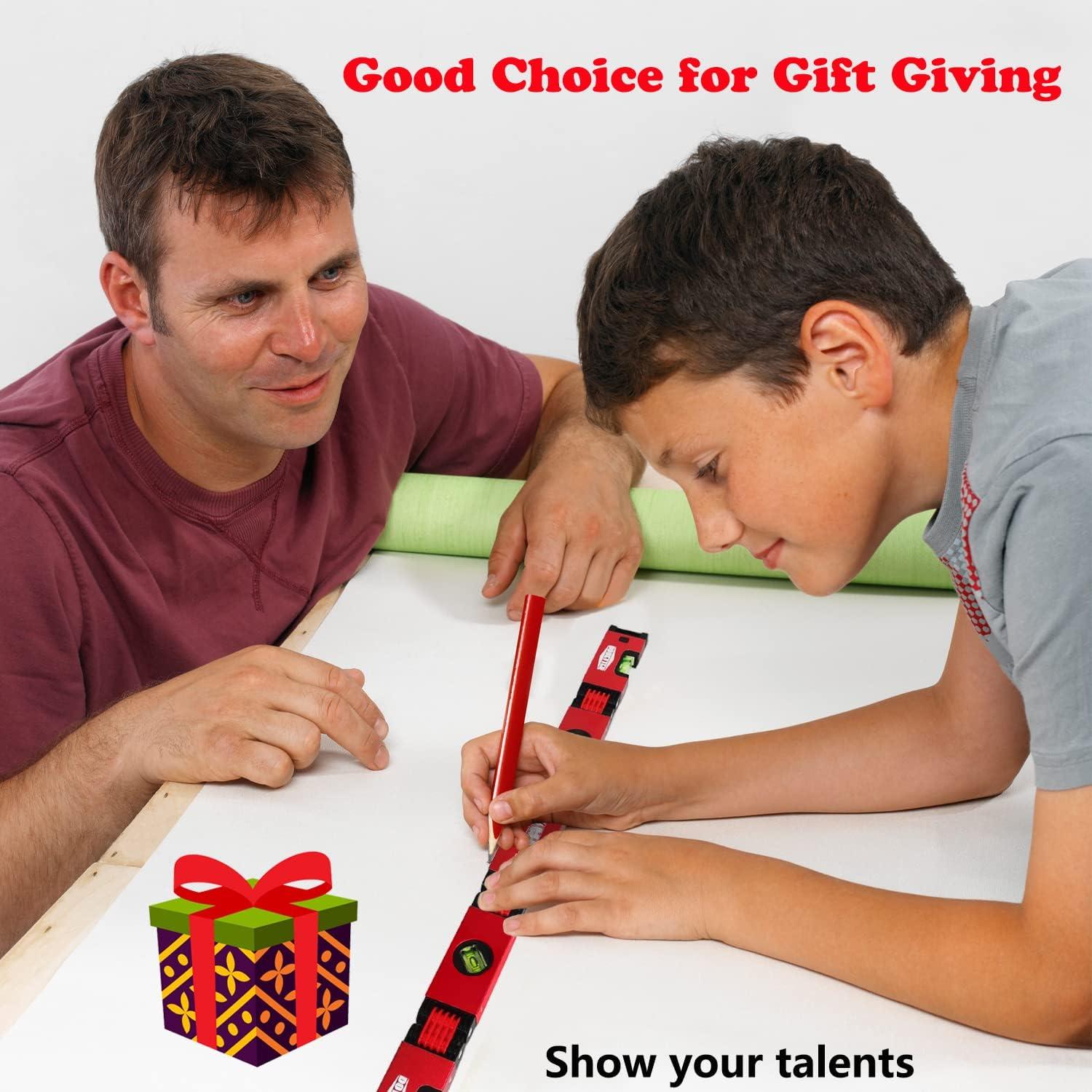 Niveladora Plegable Dobetter 71 cm con Burbuja 45°/90°/180°