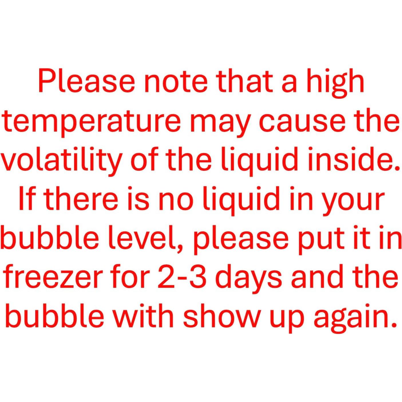 Nivel de Burbuja Pequeño Eastern Tactical Supply 6.35 cm Rojo