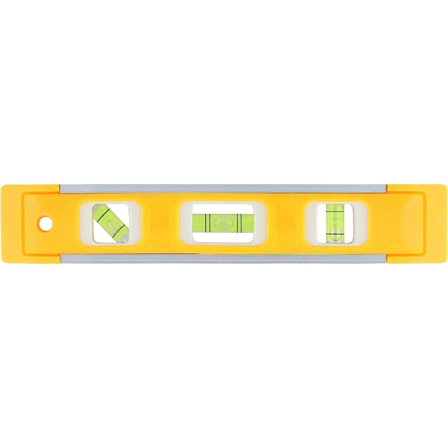 Nivel de Torpedo Magnético HAKZEON 10 Pcs Amarillo 22.86 cm