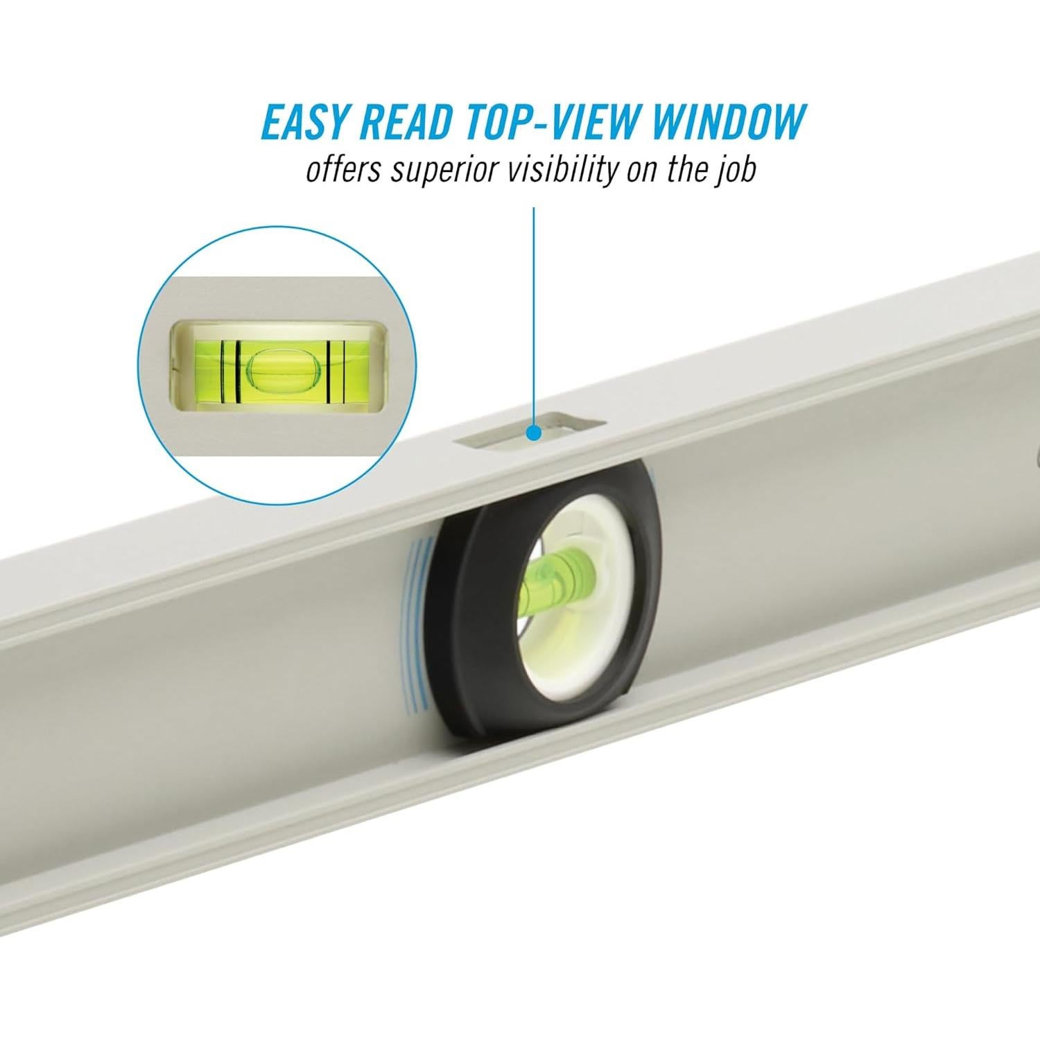 Nivel I-Beam 48" CHANNELLOCK de Aluminio Profesional
