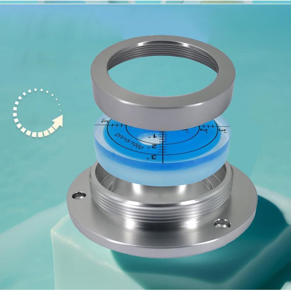 Nivel de Burbuja Horizontal The Yan He 90mm Reemplazable