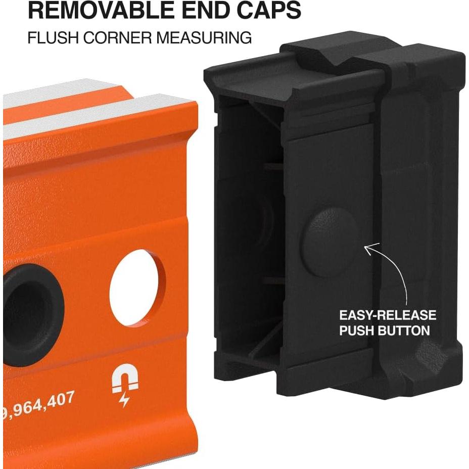 Nivel de Caja Magnético Klein Tools 61cm 3 Viales Aluminio