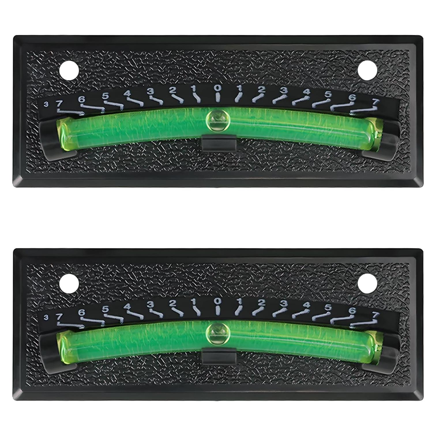 Paquete de 2 Niveles de Burbuja RV Green Living 0-45°