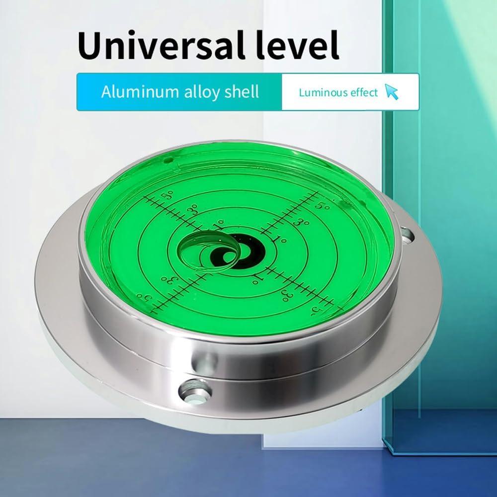 Nivel de Burbuja Horizontal The Yan He 90mm Aluminio