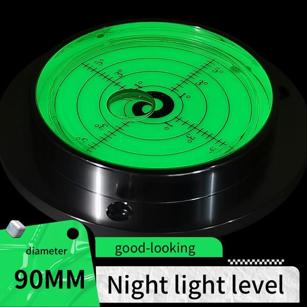 Nivel de Burbuja Horizontal The Yan He 90mm Aluminio