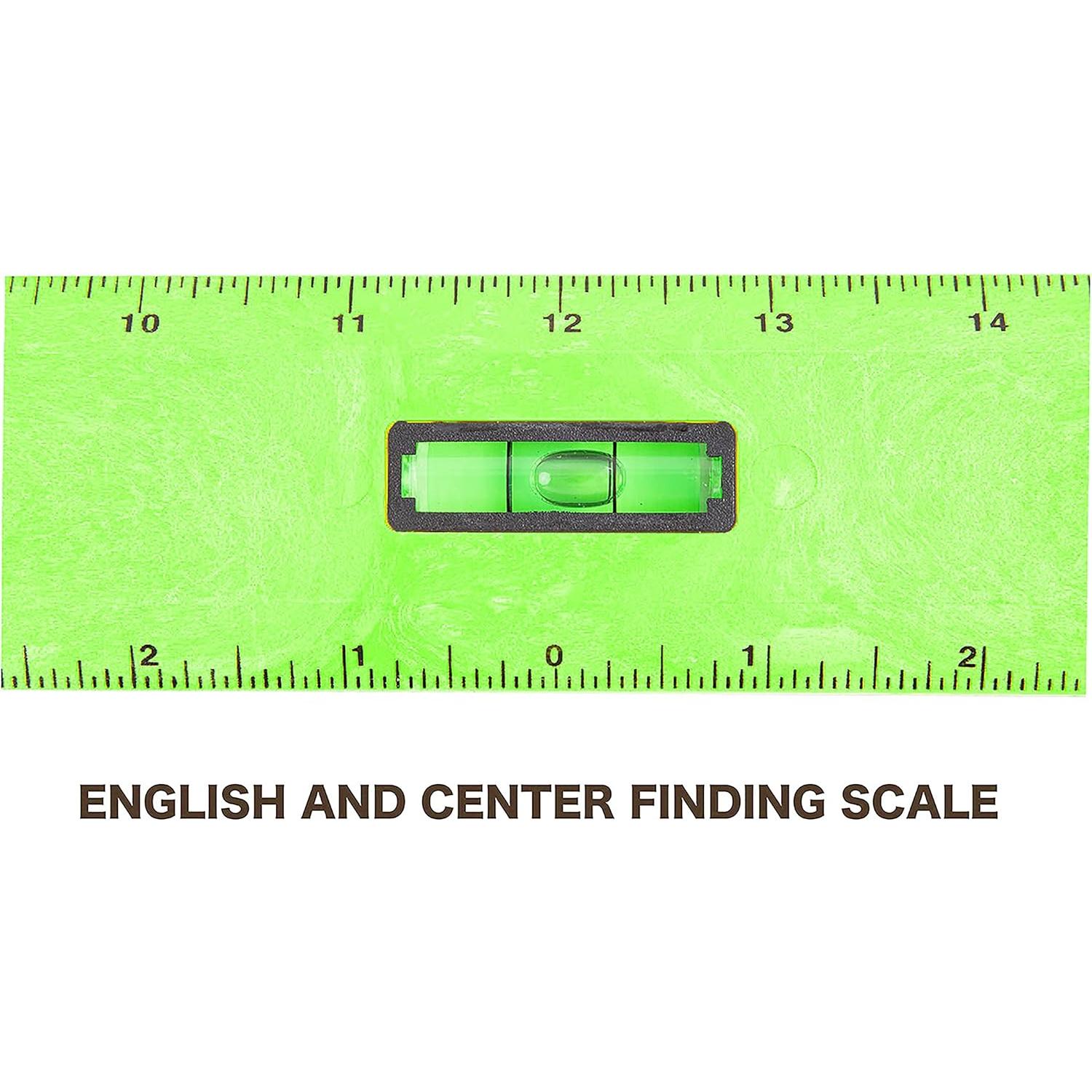 Regla de Nivel Poliestireno MAYES 61 cm con Viales de Plomada