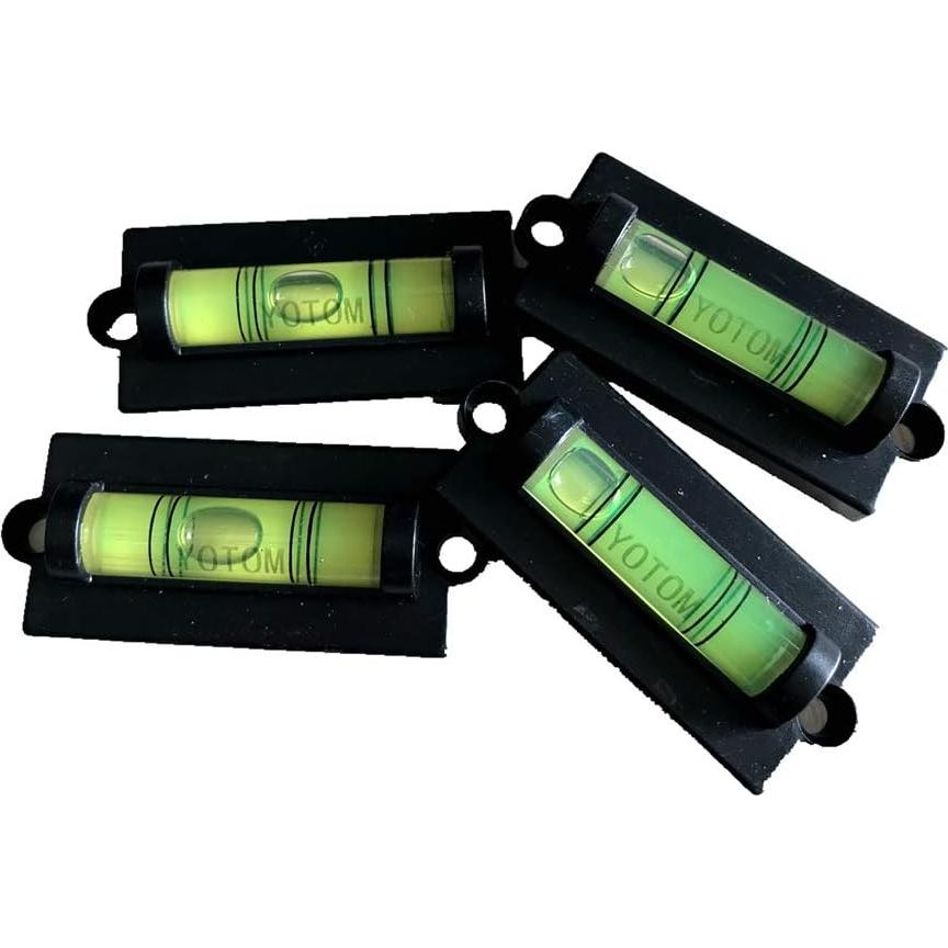 Niveles de Burbuja YOTOM Estándar - 6 Unidades para Nivelación