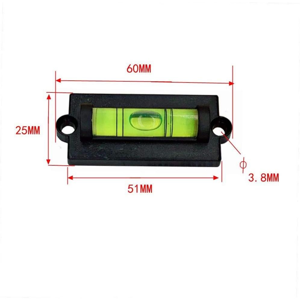 Niveles de Burbuja YOTOM Estándar - 6 Unidades para Nivelación