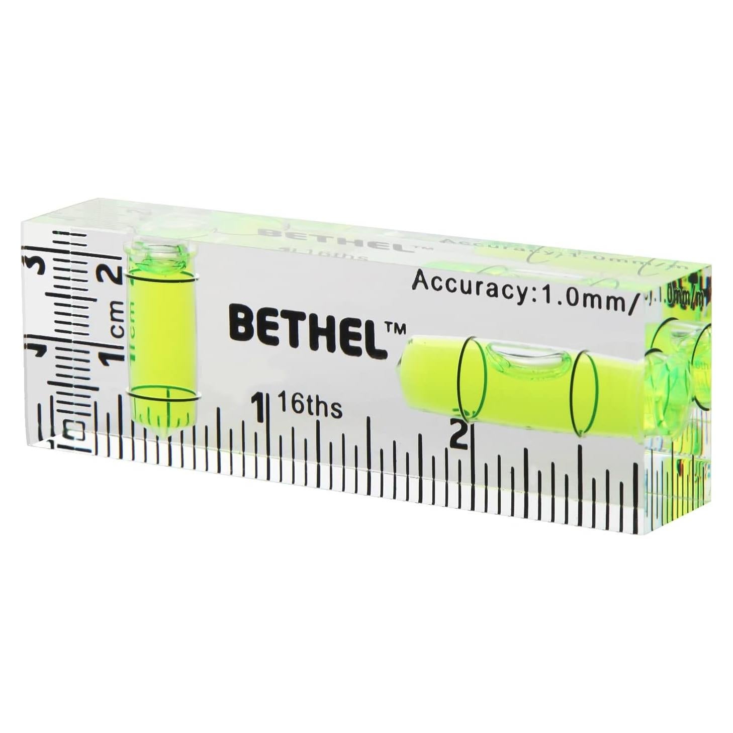 Nivel de Burbuja Mini BETHEL 75x25x15mm Irrompible