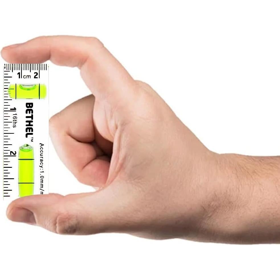 Nivel de Burbuja Mini BETHEL 75x25x15mm Irrompible