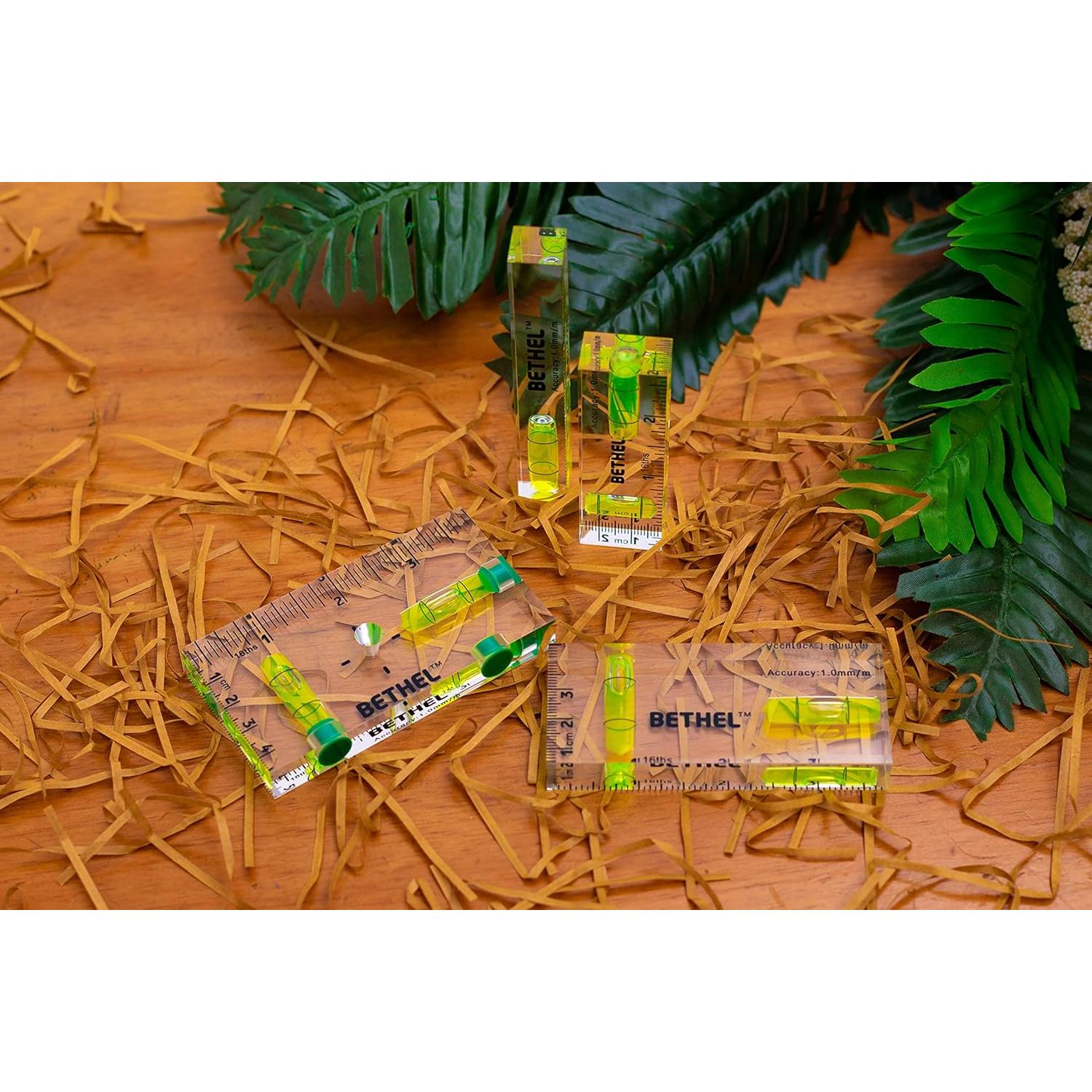 Nivel de Burbuja Mini BETHEL 75x25x15mm Irrompible