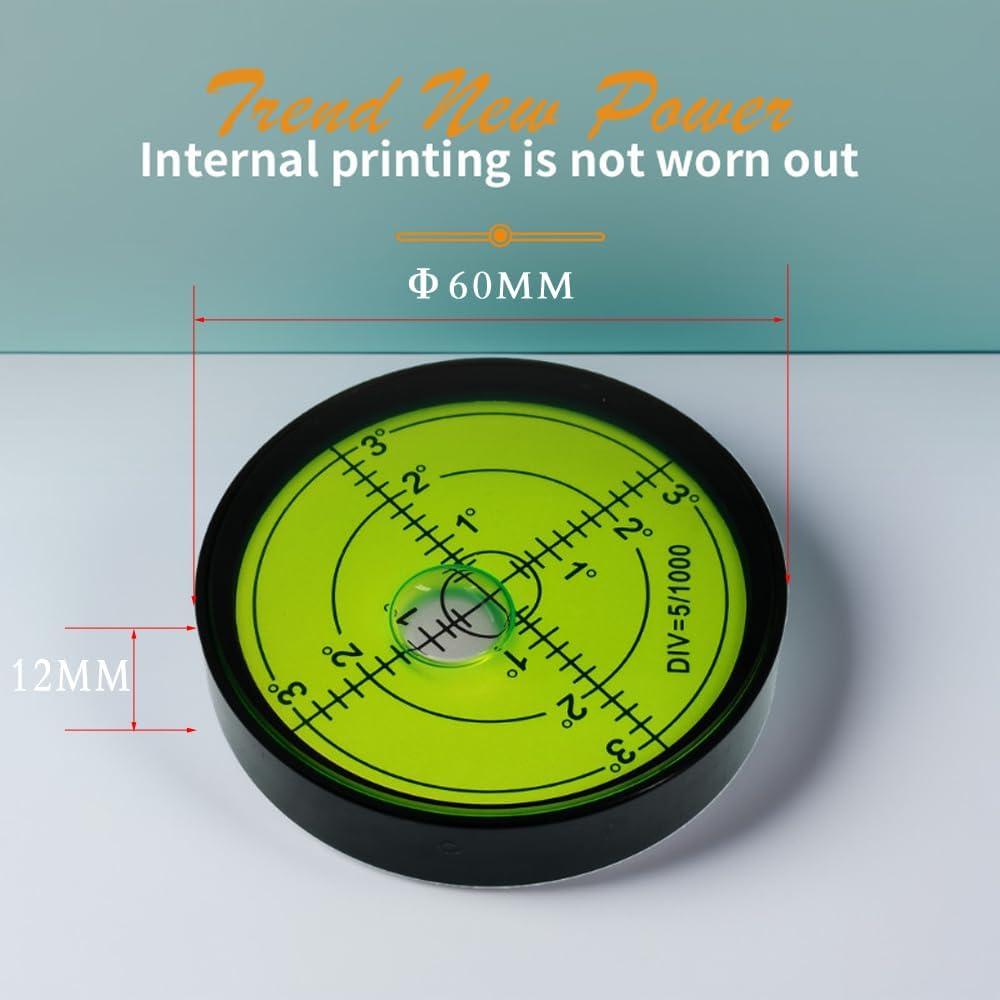 Nivel de Burbuja Horizontal The Yan He 60mm Aluminio