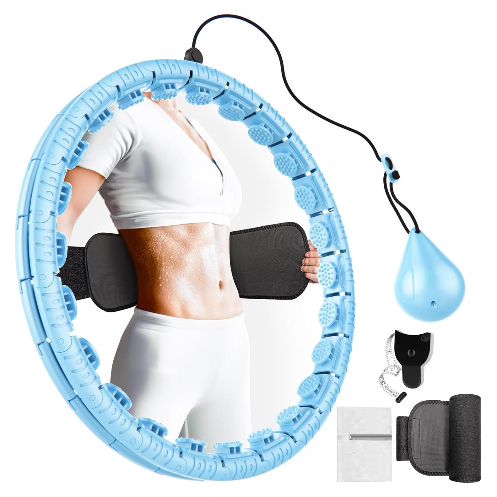 Aro Hula Ponderado SHANGUANG Infinity Talla Grande 76.2-119.4 cm