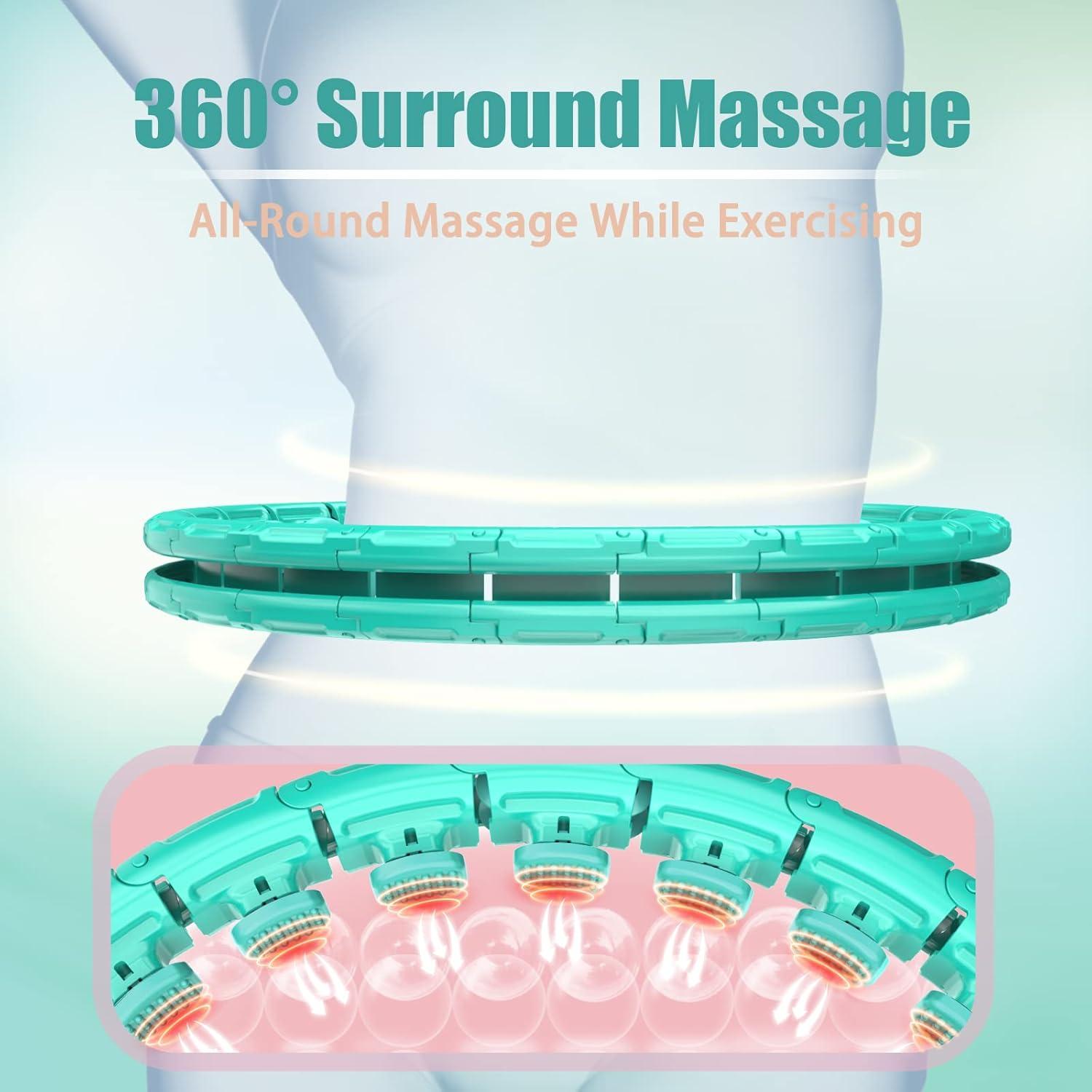 Aro de Ejercicio con Peso OurStarry 34 Nudos Verde Menta