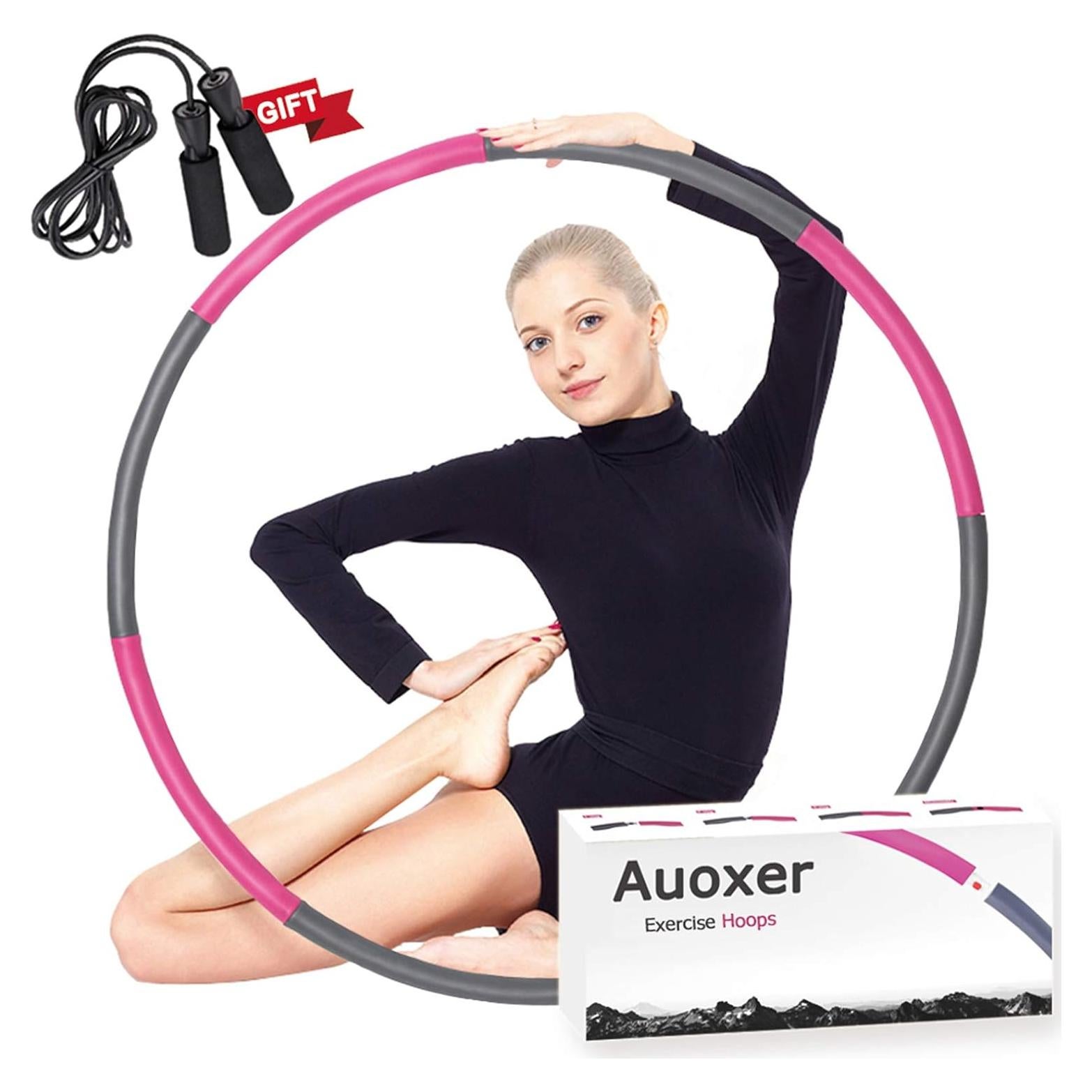 Aros de Ejercicio con Peso Auoxer 0.86kg Ajustable 96.5cm