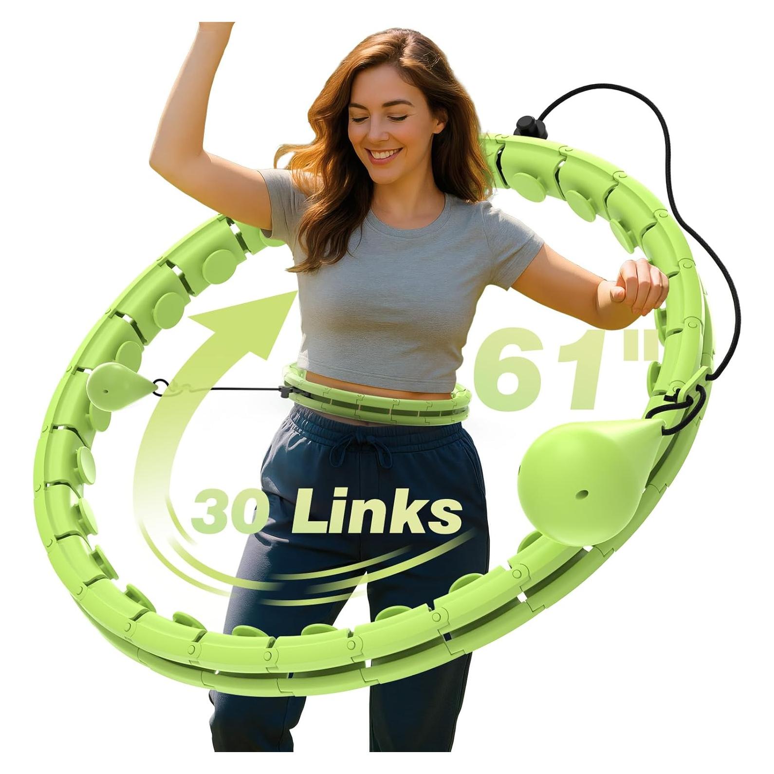 Aro de Hula JKSHMYT para Ejercicio y Pérdida de Peso 61cm