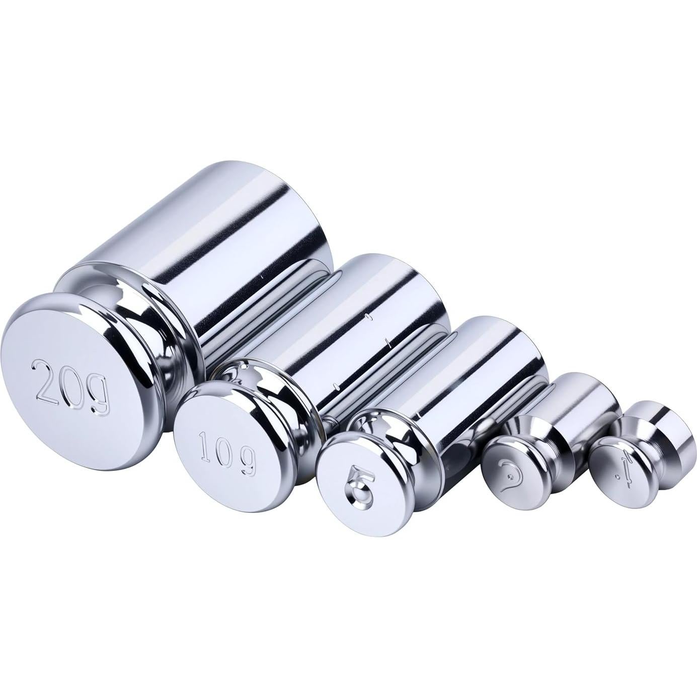 Juego de Pesas de Calibración I-MART 5 Piezas Acero Cromado