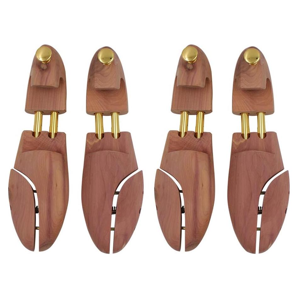Árboles de Zapatos de Madera de Cedro Rojo para Hombres 7-14