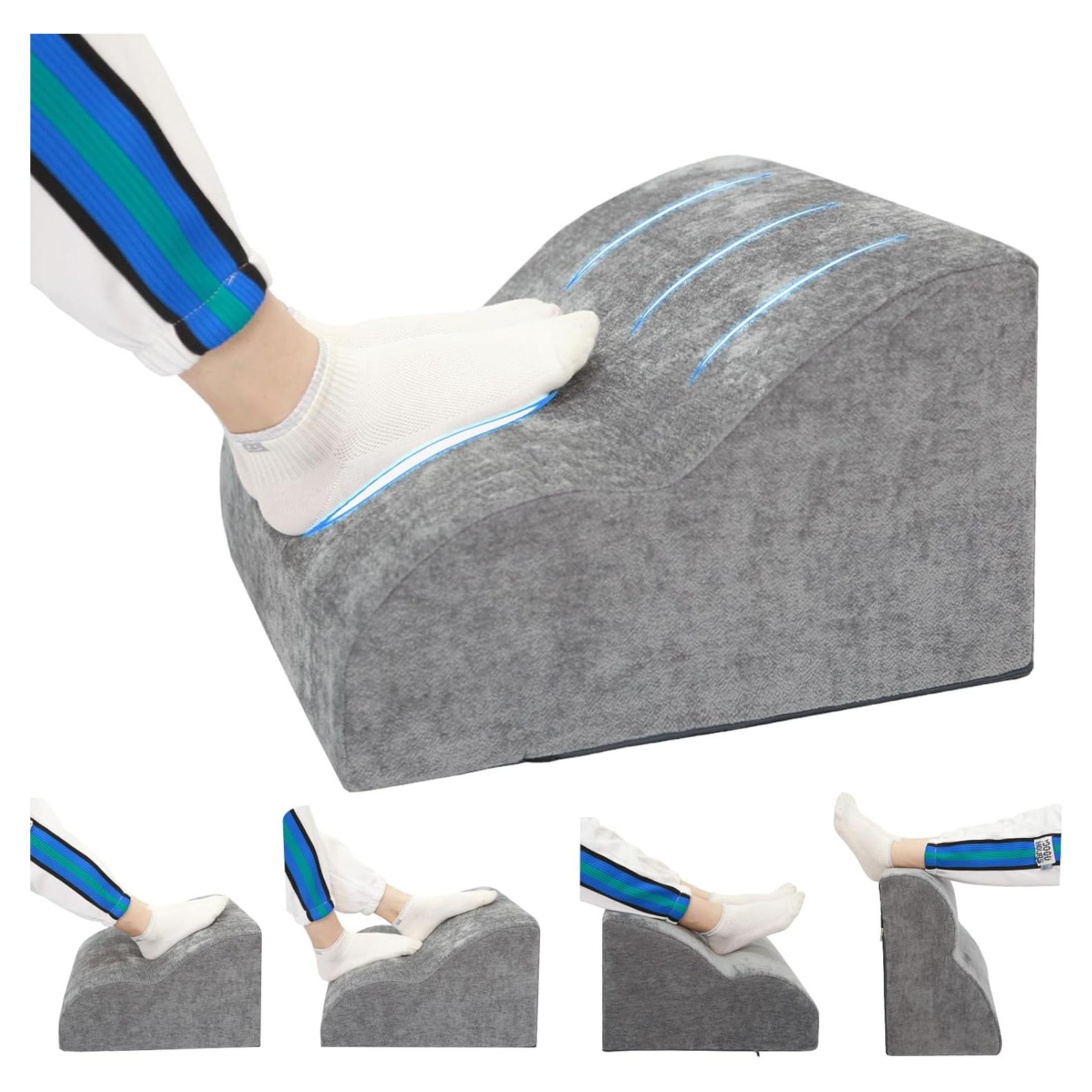 Reposapiés ergonómico Opy Tikar gris oscuro 40x40x25 cm