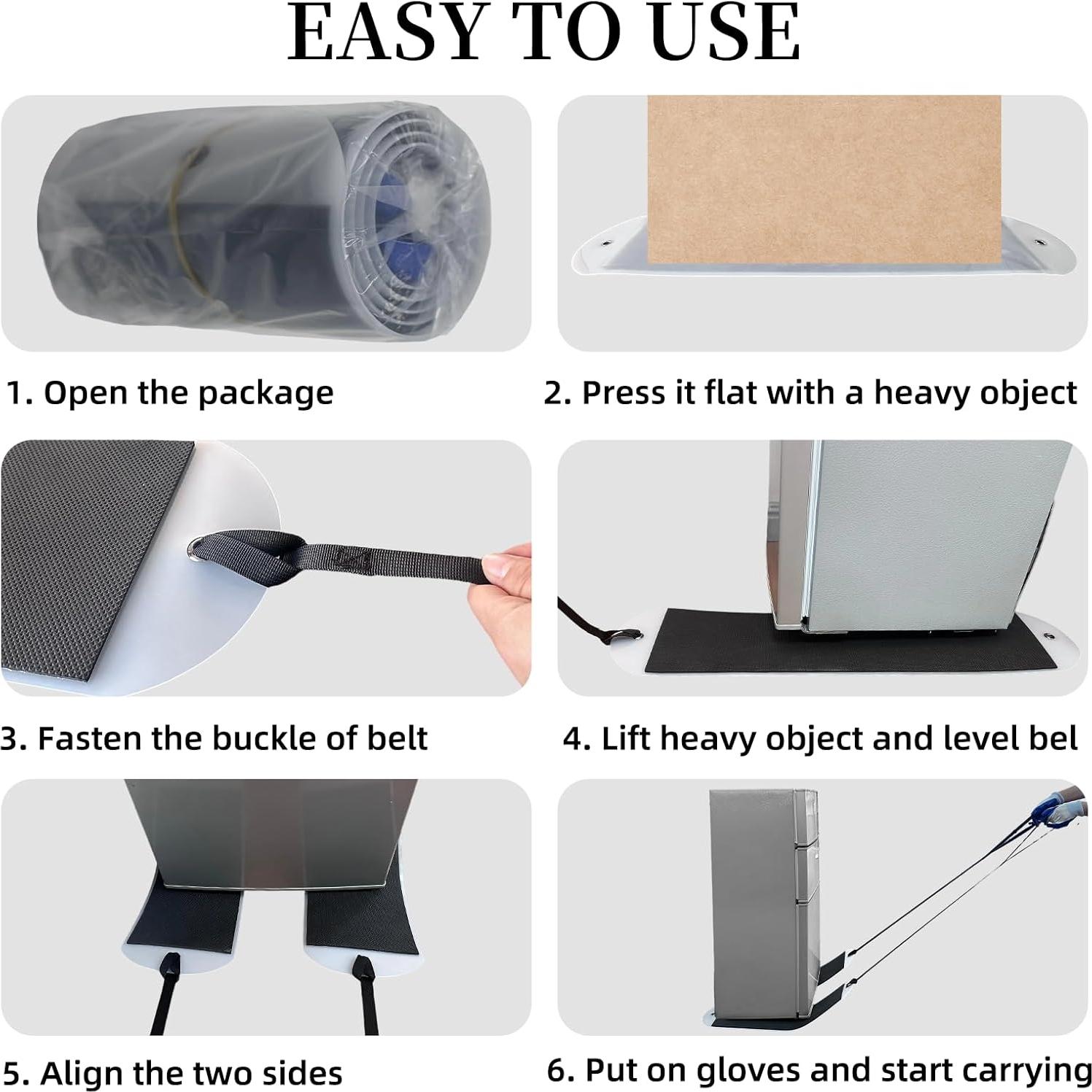 Deslizadores de Muebles Yunihome 2-Pack 300kg para Alfombra/Dura