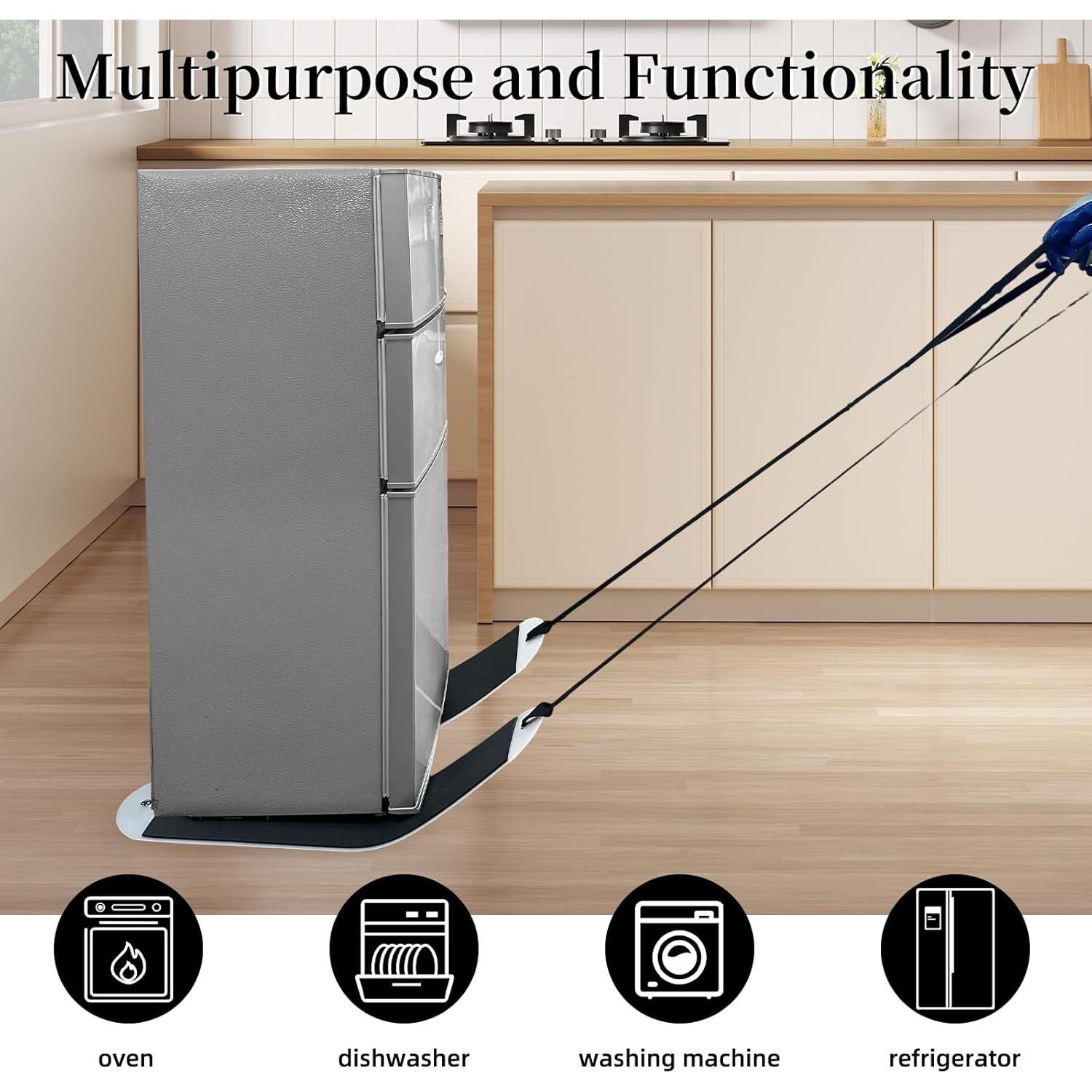 Deslizadores de Muebles Yunihome 2-Pack 300kg para Alfombra/Dura