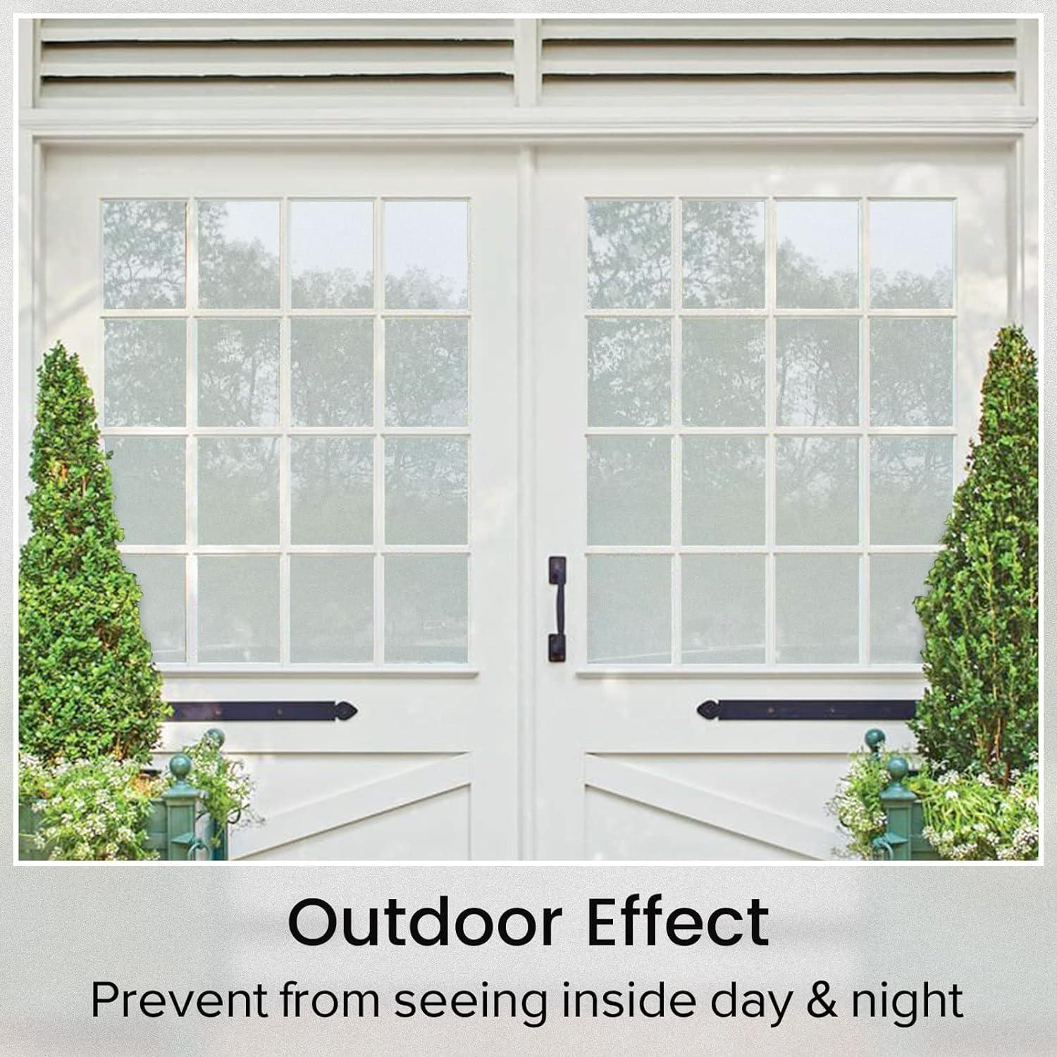 Película de Privacidad Esmerilada rabbitgoo 44.5x199.8 cm