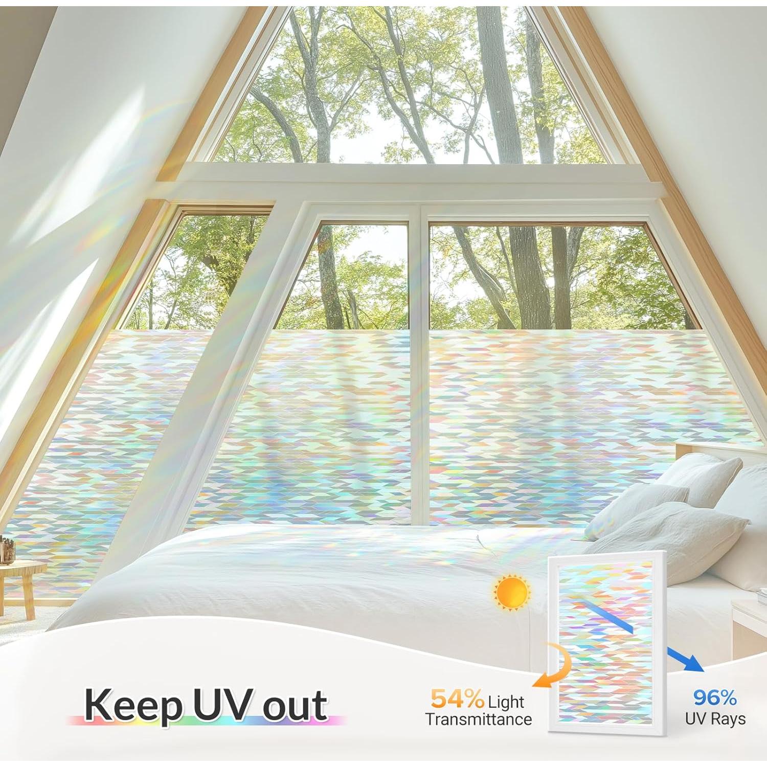 Película de Vidrio Esmerilado rabbitgoo 44.5x200 cm con Kit