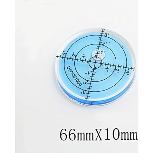 Nivel de Burbuja Chiloskit 66mm Redondo Precisión 30' Azul
