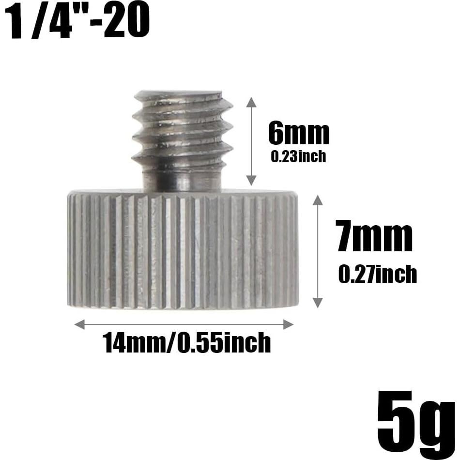 Paquete de 2 Niveles de Burbuja FocusFoto Acero Inoxidable