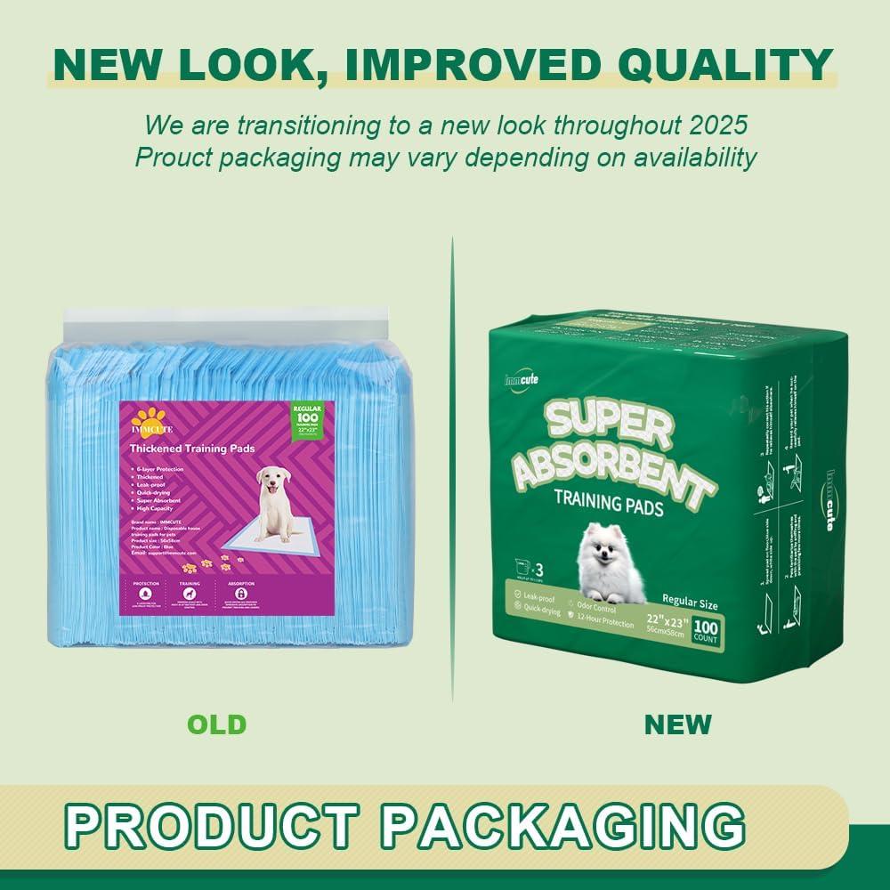 Almohadillas Desechables IMMCUTE 56x58cm 100 Unidades Absorbentes