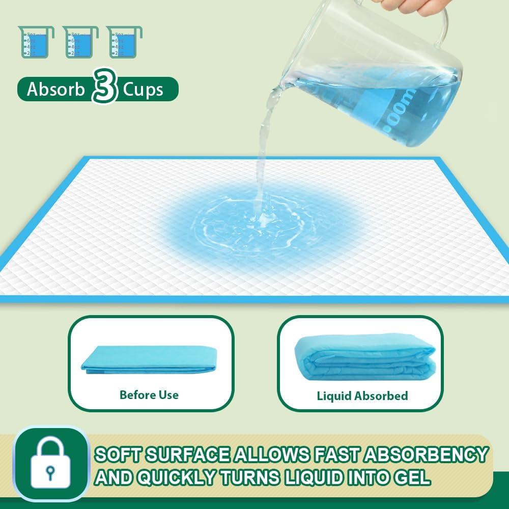 Almohadillas Desechables IMMCUTE 56x58cm 100 Unidades Absorbentes