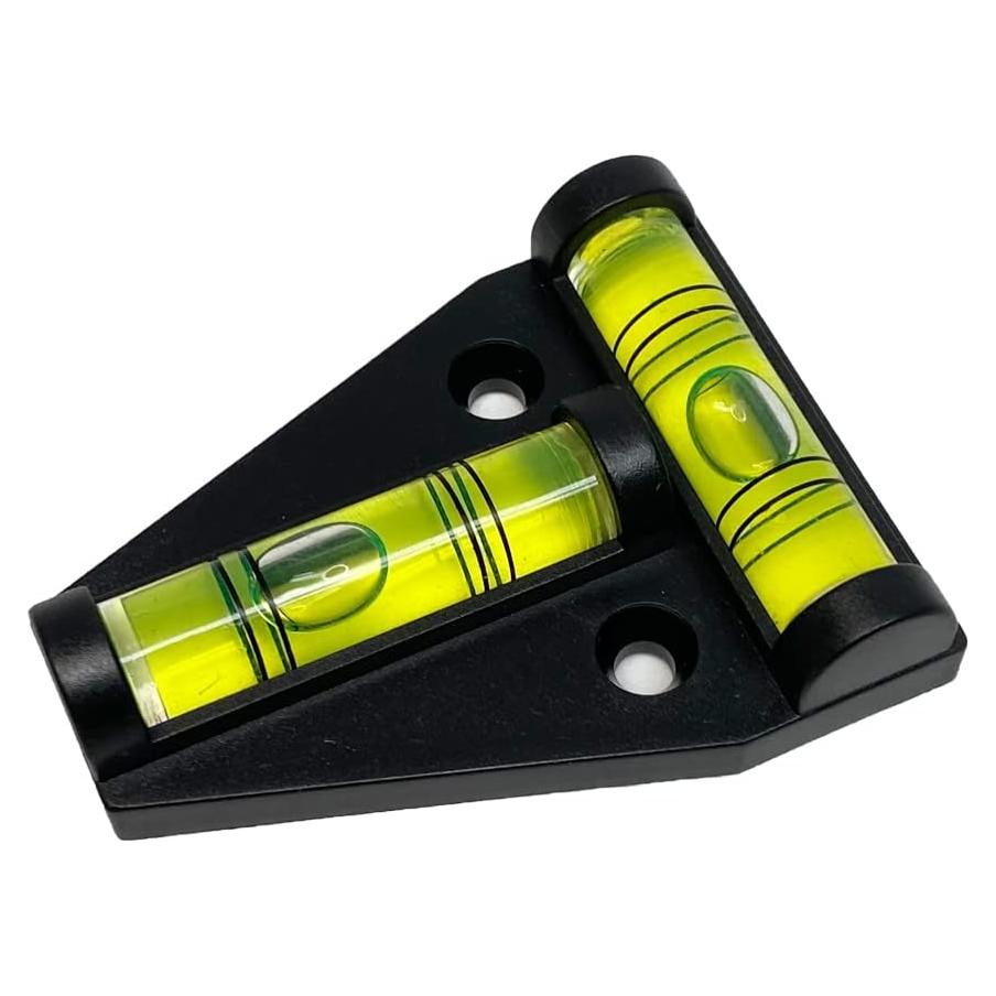 Nivel de Burbuja Tipo T TPO para RVs y Camping 3.81 cm