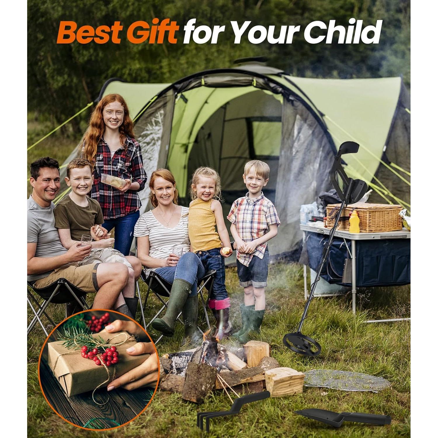 Detector de Metales Recargable DetectTrek MD-4071 para Niños