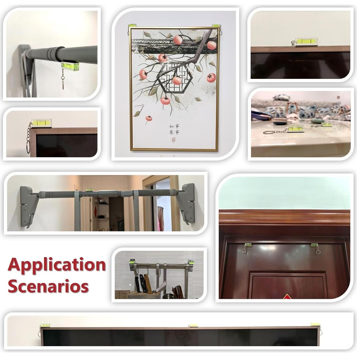 Nivel de Burbuja Magnético Mini Objuni con Llavero 40mm