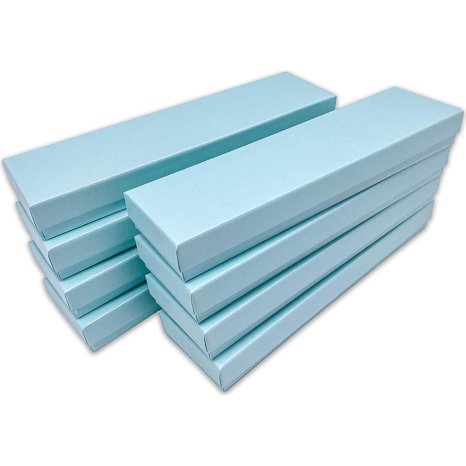 Cajas de Joyería de Cartón TheDisplayGuys - 100 Unidades Perla Teal