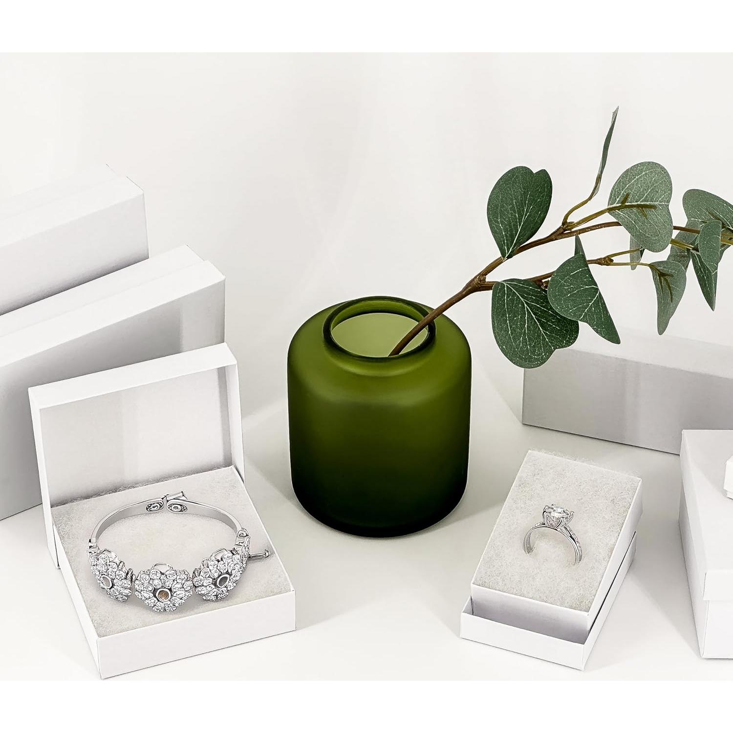 Cajas de Cartón Rellenas de Algodón TheDisplayGuys - 25 Unidades - 9.9x9.9x5.1 cm