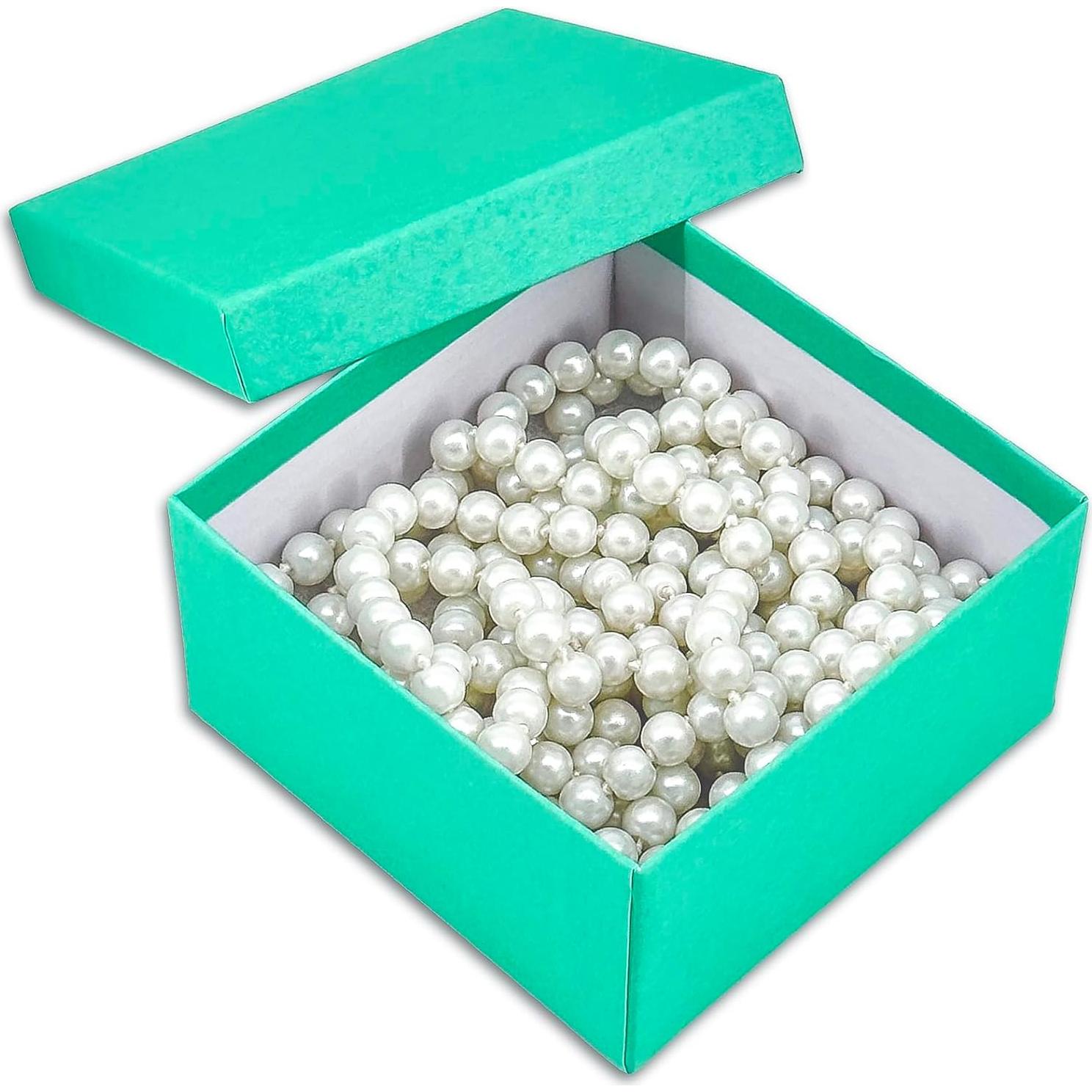 Cajas de Joyería de Cartón TheDisplayGuys - 100 Unidades 9.9x9.9x5.1cm