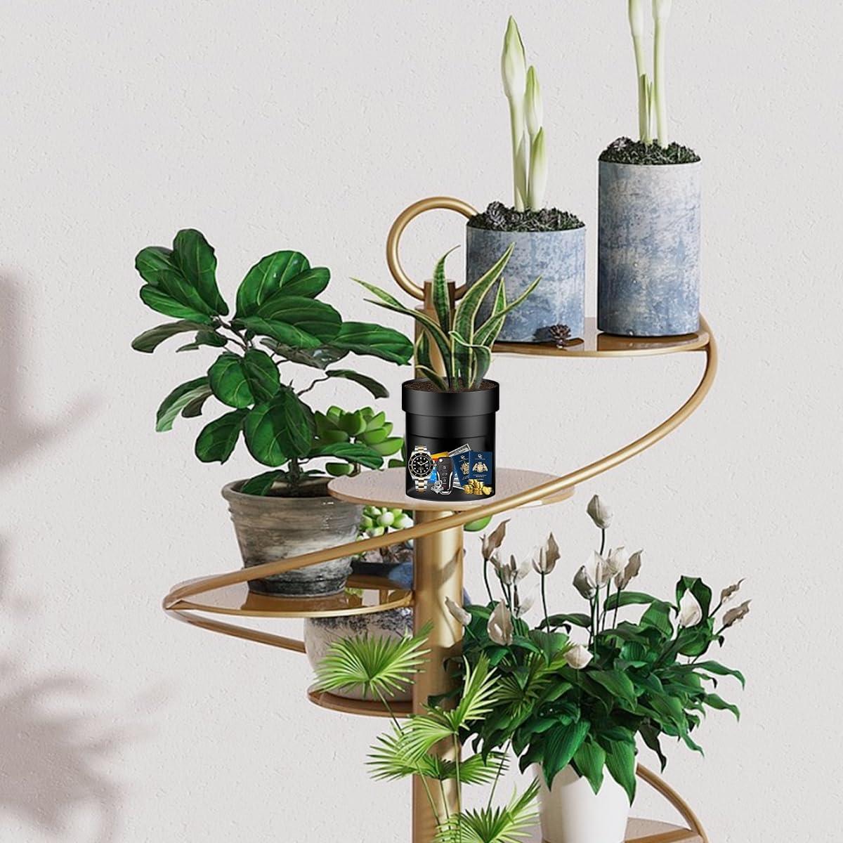 Maceta de Seguridad Oculta Sdstone 2 Pack con Cerradura Llave