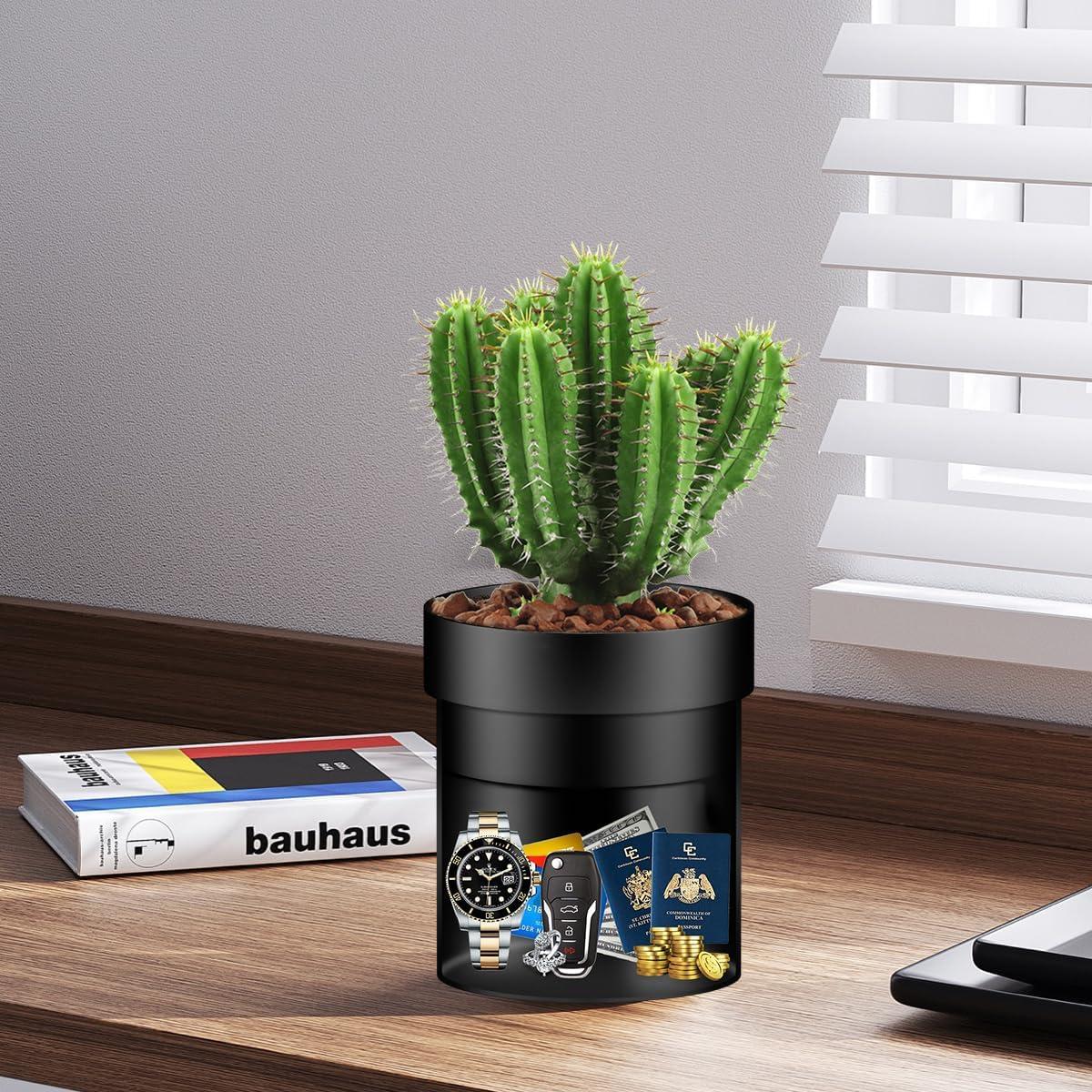 Maceta de Seguridad Oculta Sdstone 2 Pack con Cerradura Llave