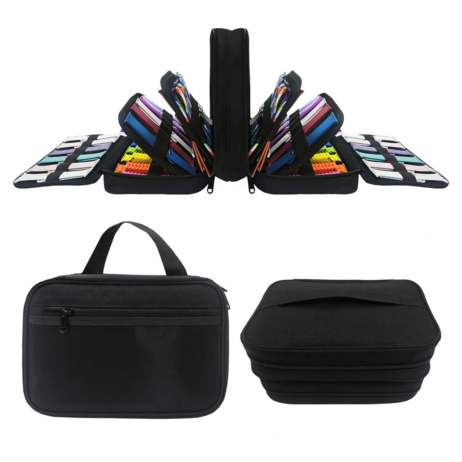 Bolsa de Almacenamiento para Correas de Reloj Mi Ya Mi Lai 84 Ranuras