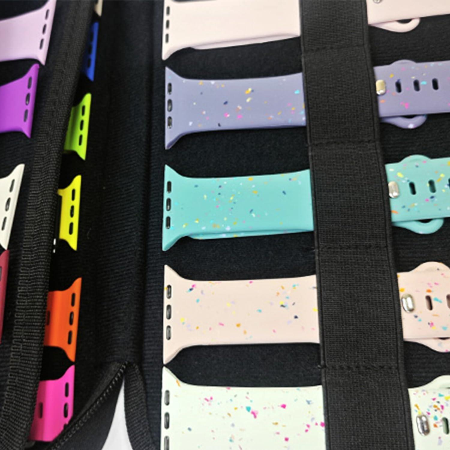 Bolsa de Almacenamiento para Correas de Reloj Mi Ya Mi Lai 84 Ranuras