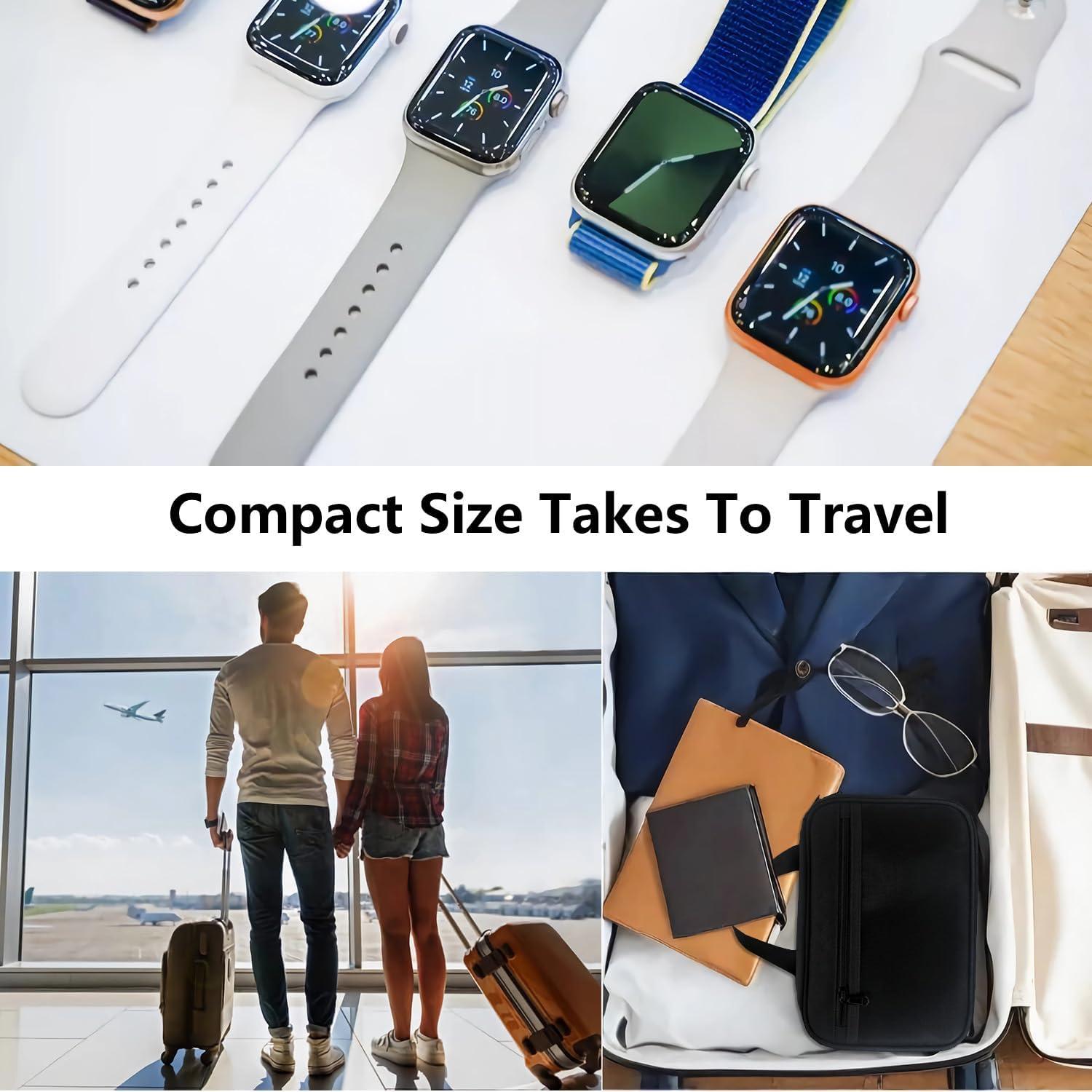 Bolsa de Almacenamiento para Correas de Reloj Mi Ya Mi Lai 84 Ranuras