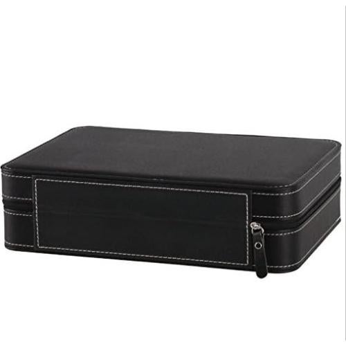 Caja de Reloj Portátil Homeater 10 Compartimentos Negra